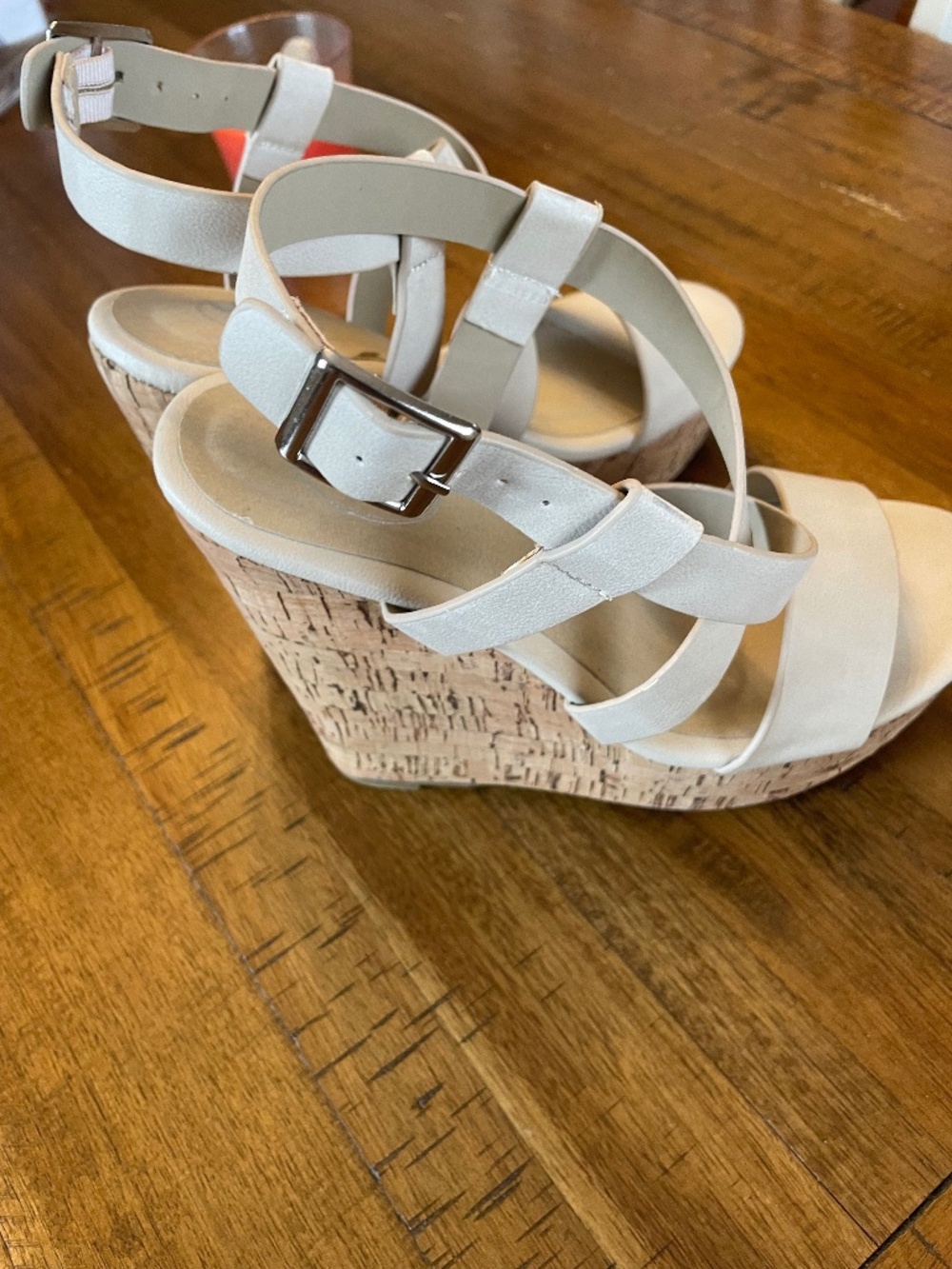 Womens cork sandals